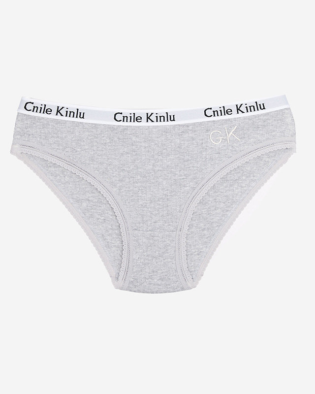 Women's Grey Panties