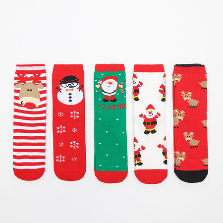 Christmas Socks 5/pack - Underwear