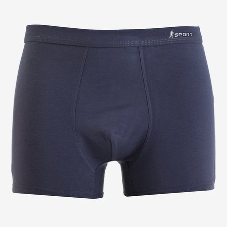 Grey men's cotton boxer shorts - Underwear