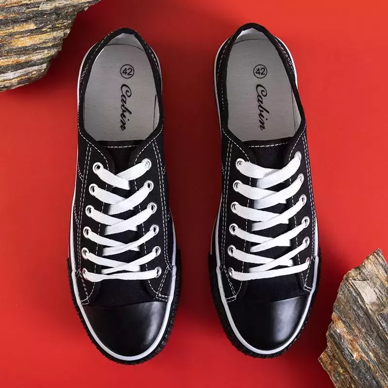 OUTLET Black men's sneakers Lucas - Footwear