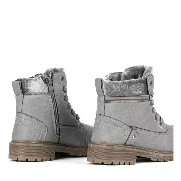 OUTLET Girls' gray Aoxian boots - Shoes