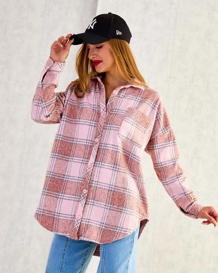 Royalfashion Women's Checked Shirt