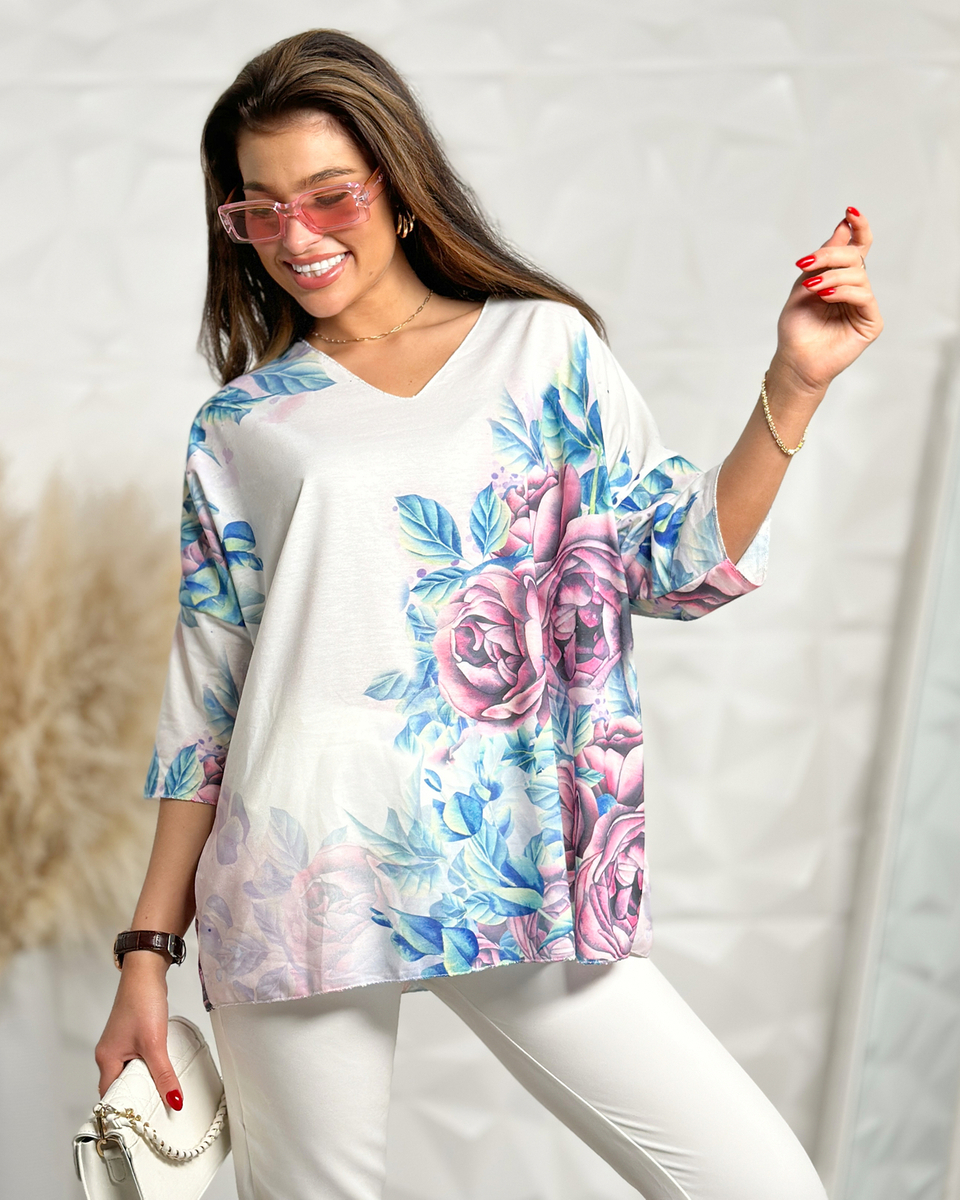 Royalfashion Women's Print Blouse