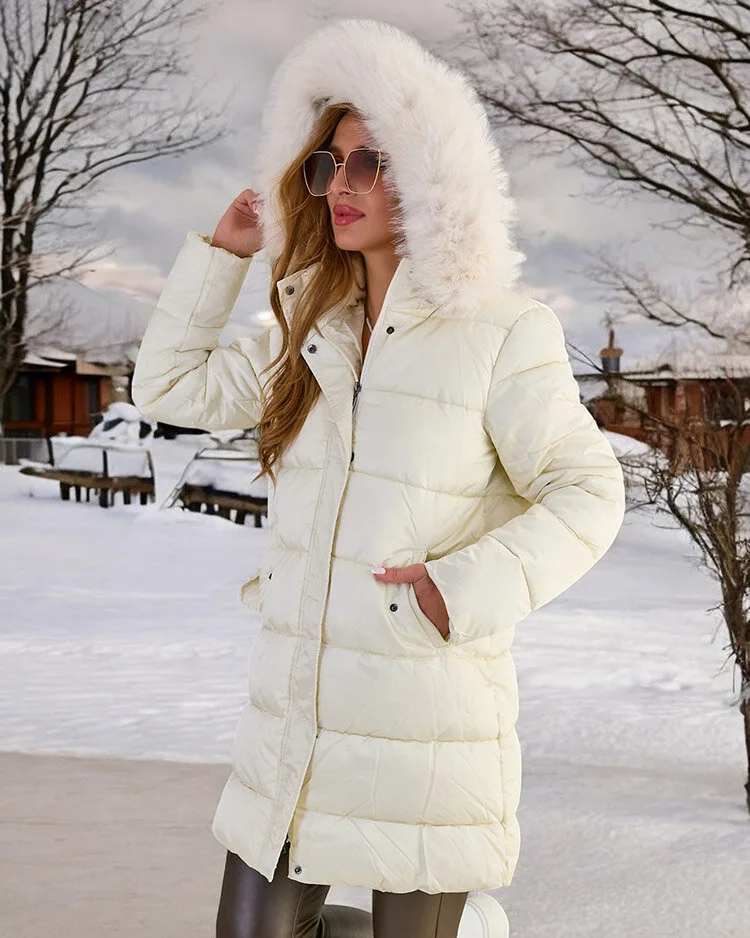 Royalfashion Women's Quilted Winter Jacket