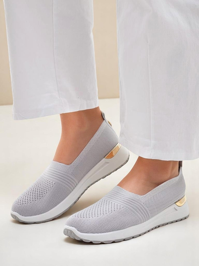 Royalfashion Auduma sieviešu slip-on apavi Perfeti