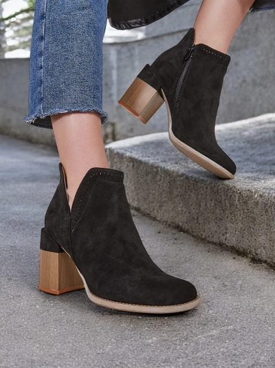 Royalfashion Women's ankle boots on a post Vettot