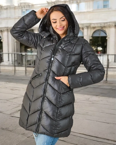 Royalfashion Women's winter quilted jacket