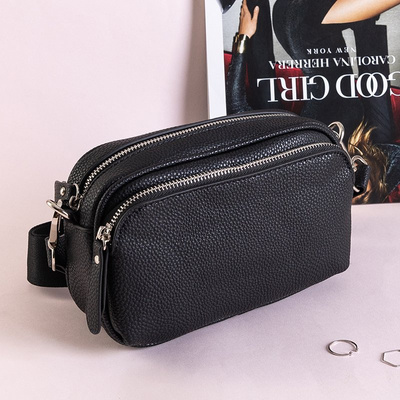 Women's black shoulder bag - Accessories