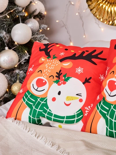 Royalfashion Decorative Christmas pillowcase