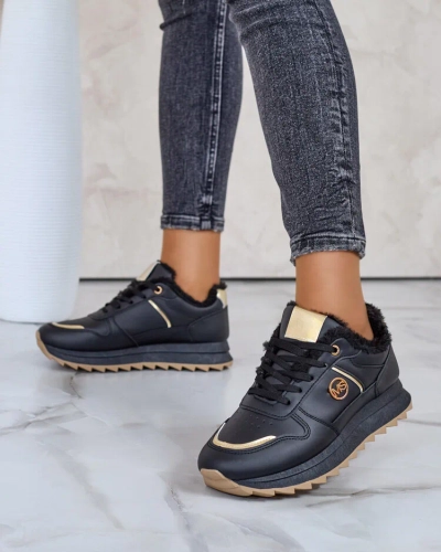 Royalfashion Siltas sieviešu kedas ar kažokādu Boris