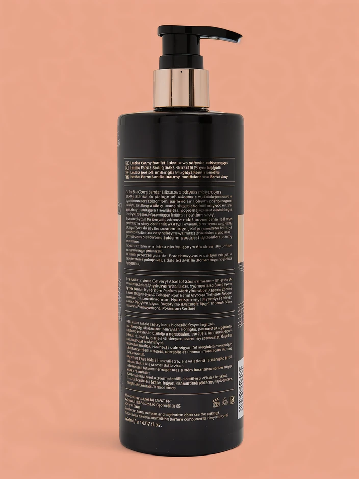 Luxelux Black Bandage Glossing Conditioner for Hair 400 ml