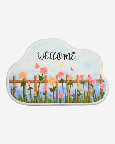 Royalfashion Krāsains paklājs ar ziediem 40x60