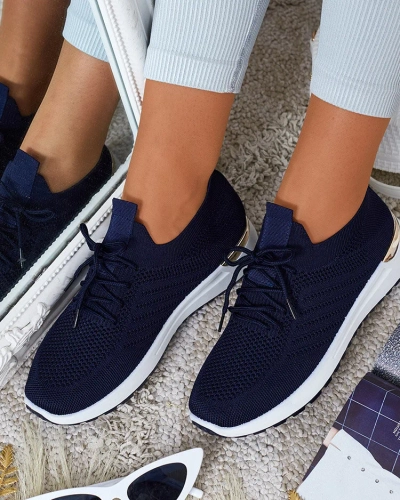 Royalfashion Women's fabric sports shoes Amgent