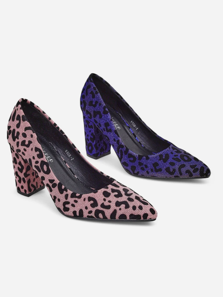 Royalfashion Женские туфли- pumps с леопардовым принтом Leoart