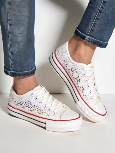 Royalfashion Women's perforated sneakers Nizzet