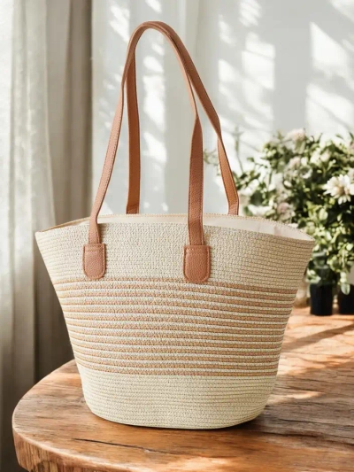 Royalfashion Большая соломенная сумка для женщин