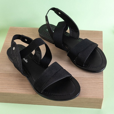 Black women's Velia sandals - Footwear