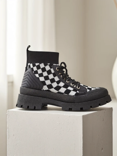 Royalfashion Sieviešu potītes zābaki ar rakstu Zorinose