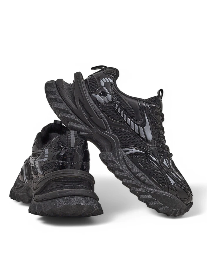 Royalfashion Women's Lacquered Sneakers Leysi