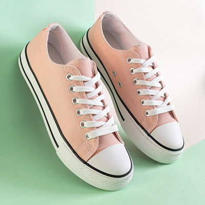 Розовые женские кеды Gabrela