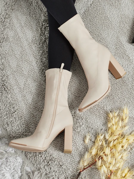 Women's Morvella Eco-Leather Heeled Ankle Boots