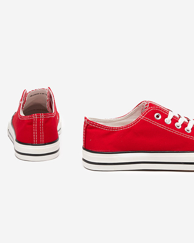 Red Gabrela women's sneakers - Footwear