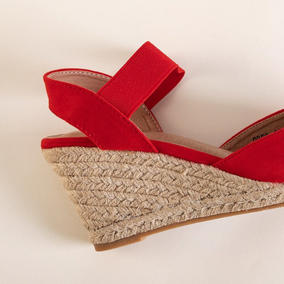 Red wedge sandals Eupatoria - Sandals