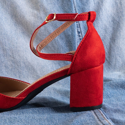 Women's red pumps Nadie - Shoes