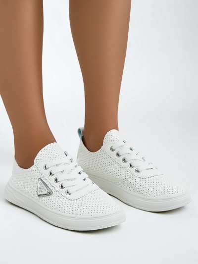 Royalfashion Lace-up women's sporty shoes with a print Fennie