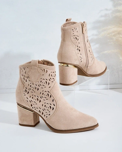 Royalfashion Apaši zemie stiletto zābaki Womir