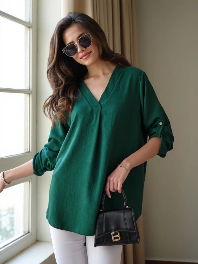 Royalfashion Long women's oversized shirt