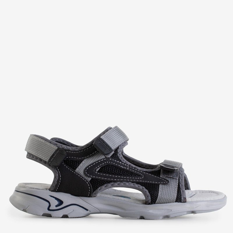 Black boys 'sandals with velcro Asitop - Footwear