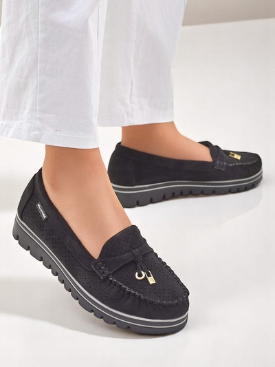 Royalfashion Lace-up women's moccasins Elissas