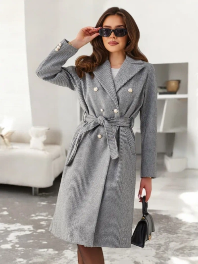 Royalfashion Long women's coat