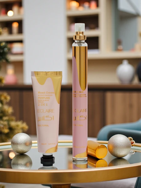 Twous Enspire Eau de Parfum pou Fanm & krèm pou men Epic Ecler