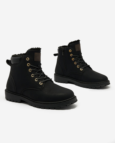 Royalfashion Black men's Effenbe trappers