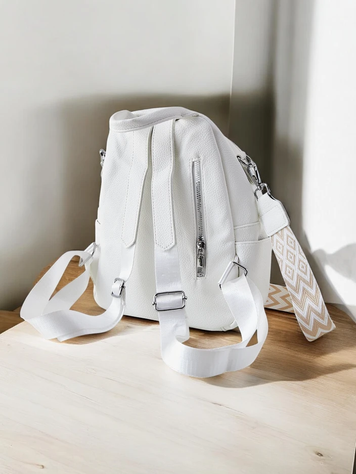 Royalfashion Mazais sieviešu ekoloģiskās ādas mugursoma