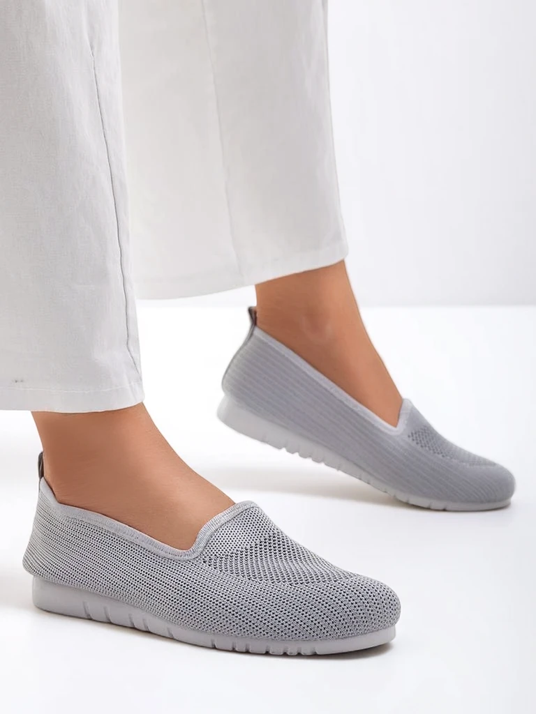 Royalfashion Sieviešu auduma loafers Caerit