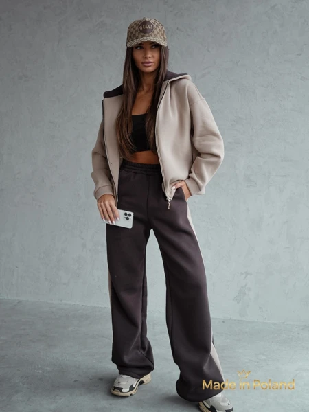 Royalfashion Bawełniany komplecik dresowy damski