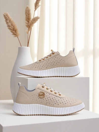 Royalfashion Women's sporty lace-up sneakers Jovenes