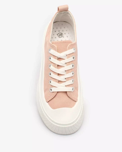 Royalfashion Pink Luceri platform sports sneakers