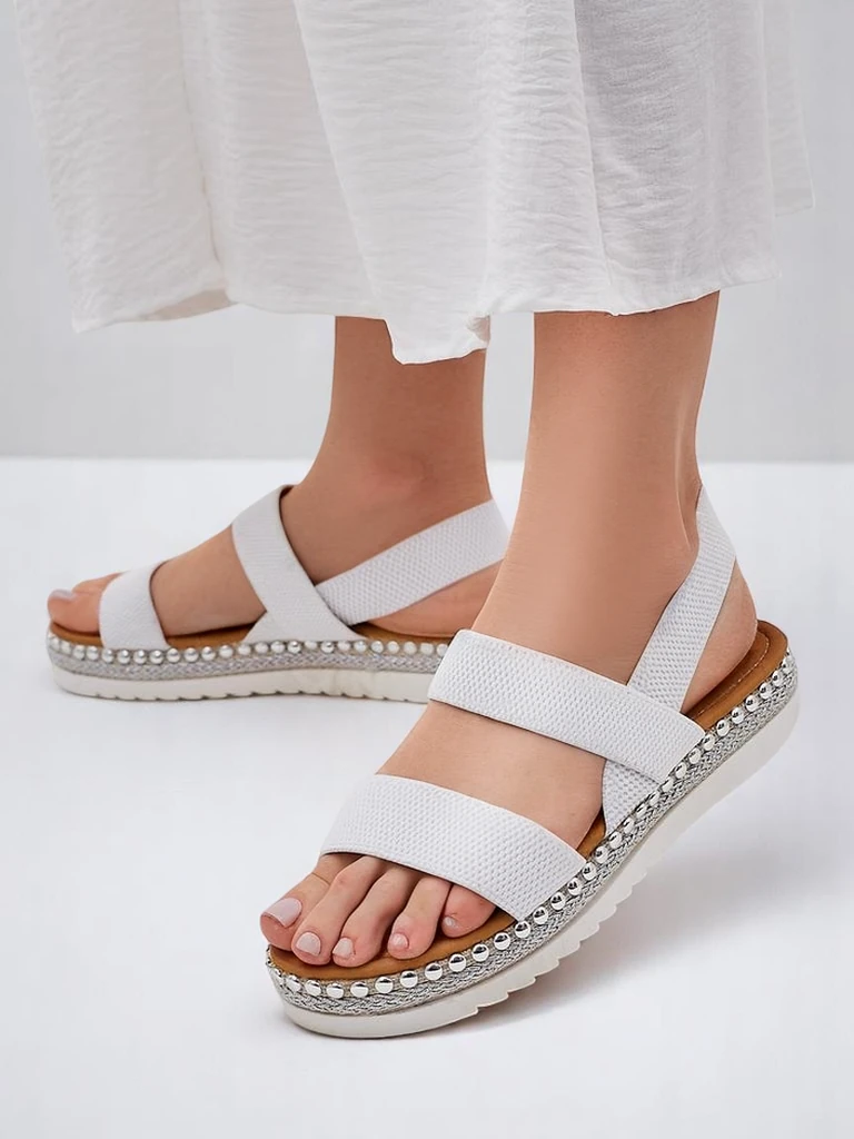 Женские сандалии Royalfashion с декоративной подошвой Zindas