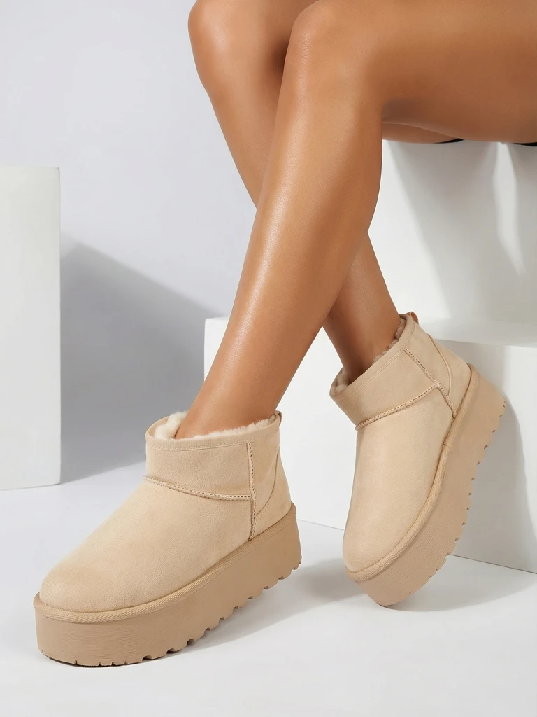 Royalfashion Sieviešu sniega zābaki ar platformu a'la Dagodo