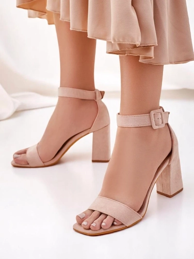 Royalfashion Sieviešu ekosuede sandales Ardeni