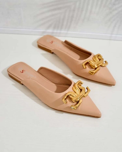 Royalfashion Женские шлепанцы из эко-кожи Carmano