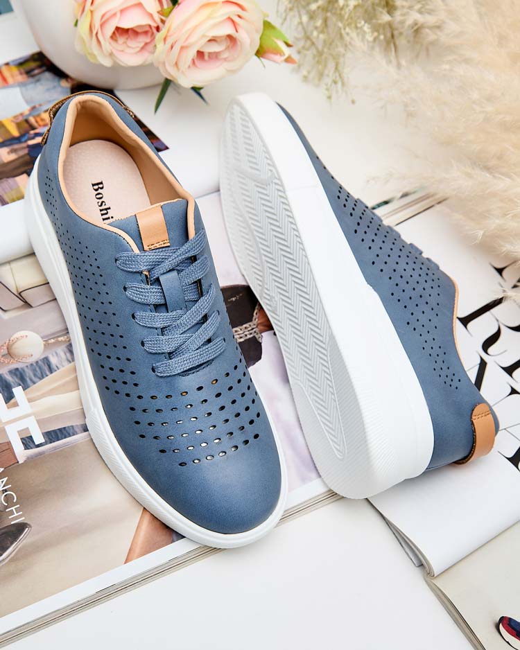 Royalfashion Women's openwork sneakers Deromias