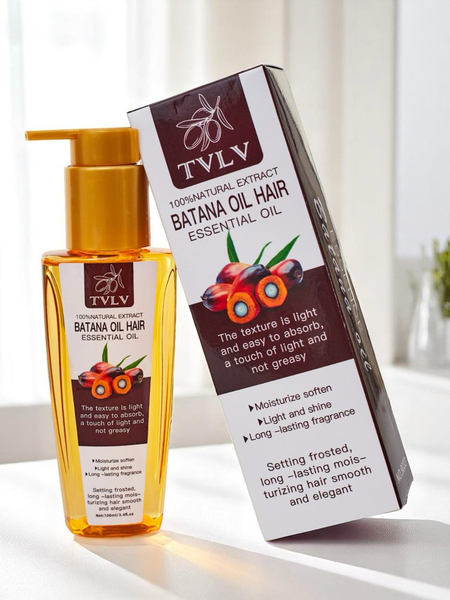 Batana matu eļļa mitrinoša un spīdumu piešķiroša matiem