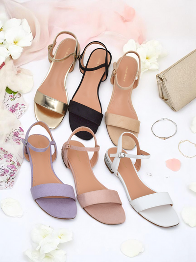 Женские сандалии Royalfashion на плоской подошве Aronies