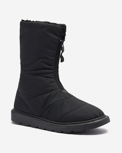 Черные женские ботинки a'la snow boots Tirigga- Footwear