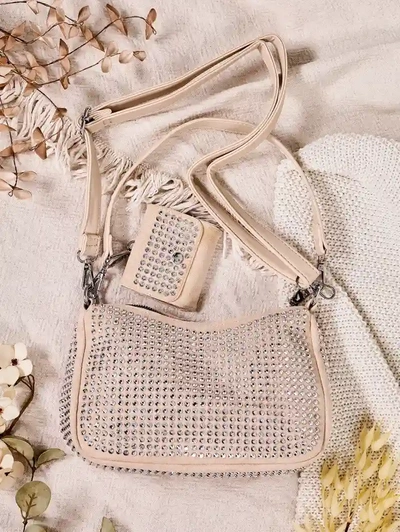 Royalfashion Small women's bag with studs